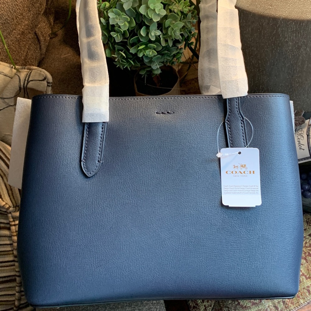 Authentic COACH 1941 double faced leather snap zip Satchel/Crossbody - Picture 12 of 15